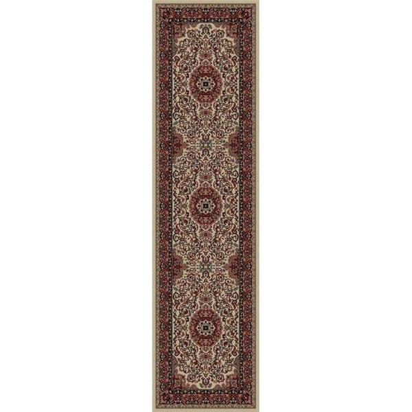 Concord Global Trading Concord Global 20321 2 ft. x 3 ft. 3 in. Persian Classics Isfahan - Ivory 20321